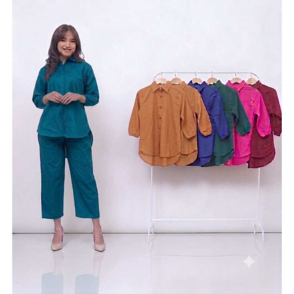 GEA Fashion One Set Fuji katun linen rami