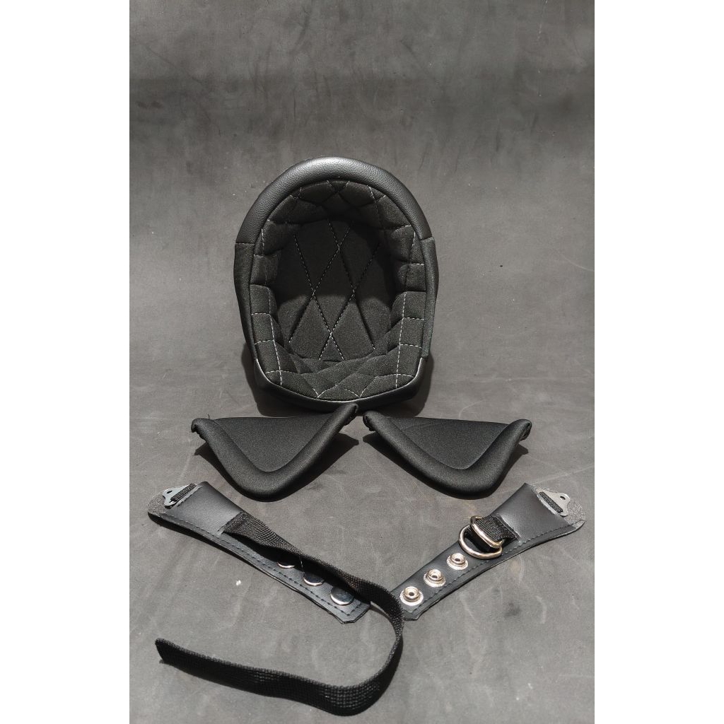 Busa Helm Slim Head Hitam