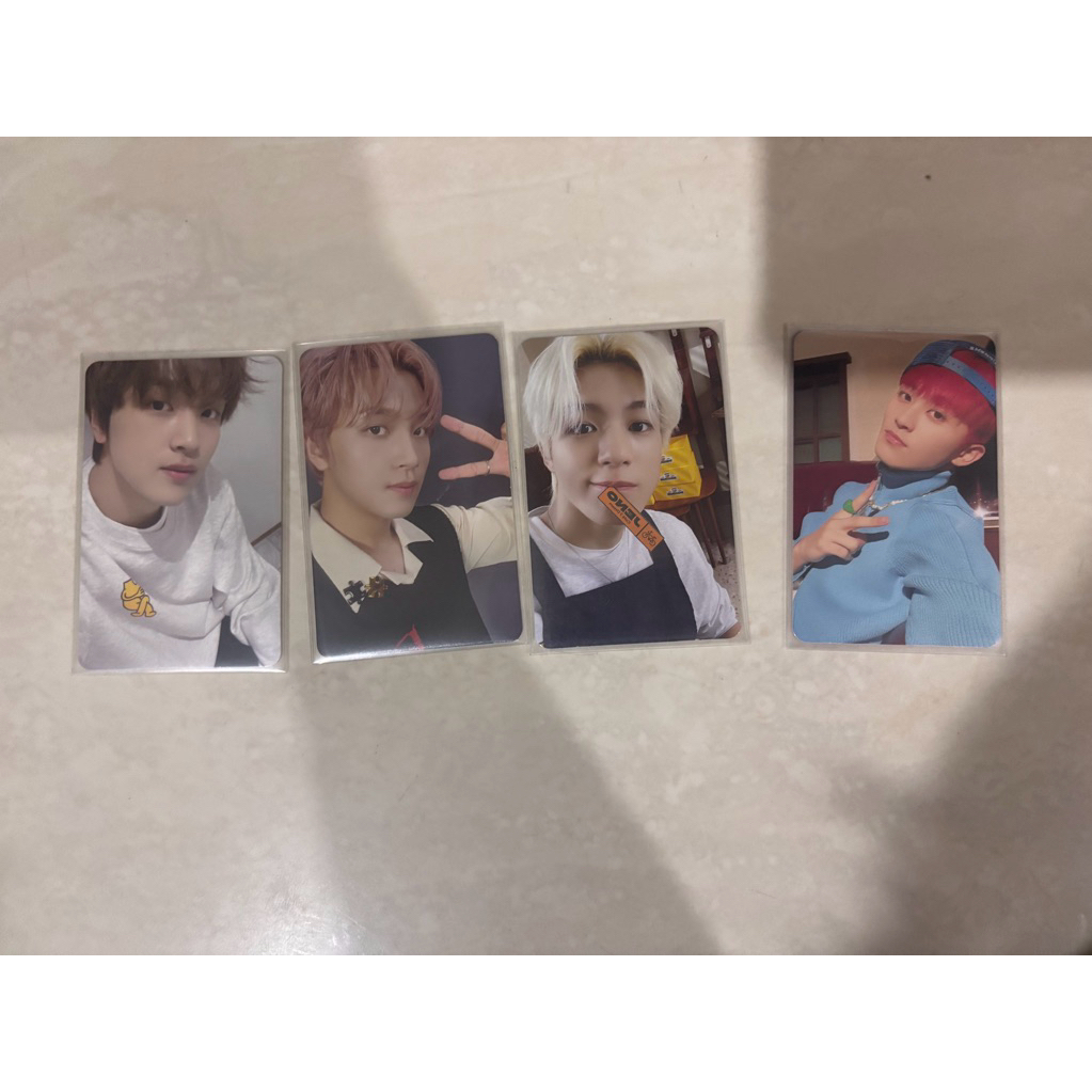 photocard official nct haechan mark jeno nct dream cafe nct 127 2 baddies nct 127 favorite