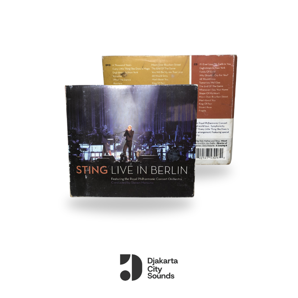 CD & DVD Music Sting - Live In Berlin (2 Disc)