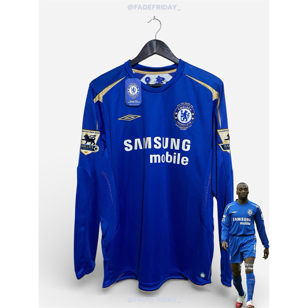 Jersey Original Chelsea Home Centenary 2005/2006 Bnwt