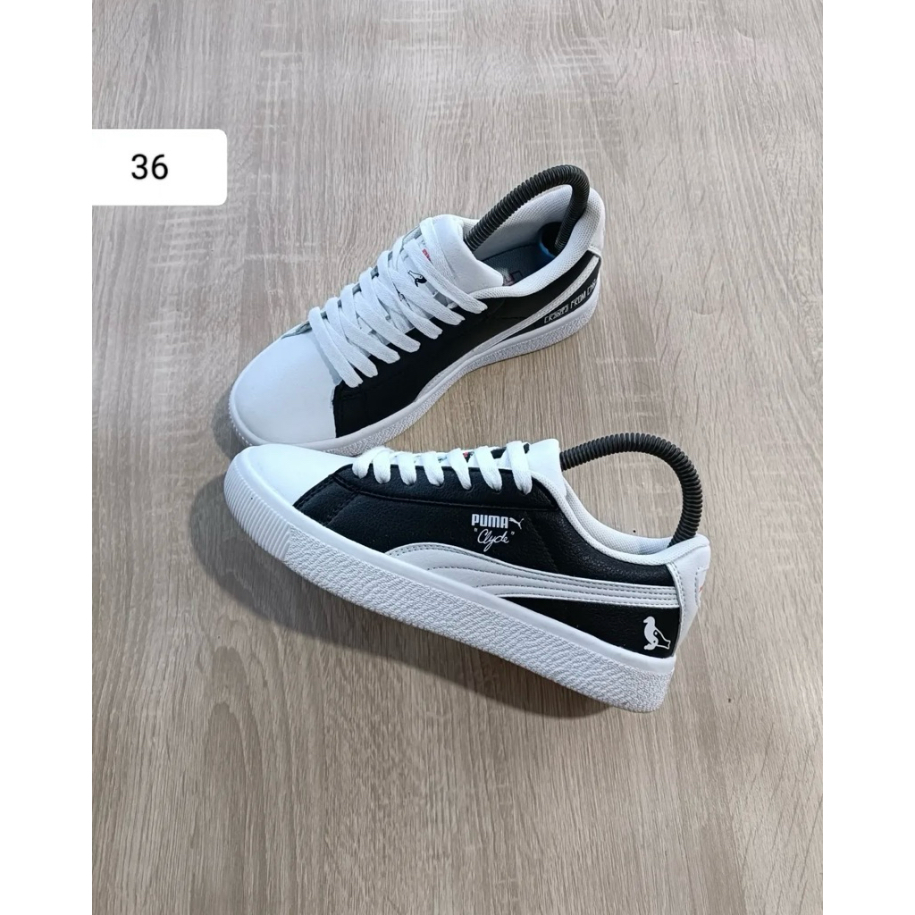 Puma Clyde Staple 'white black'