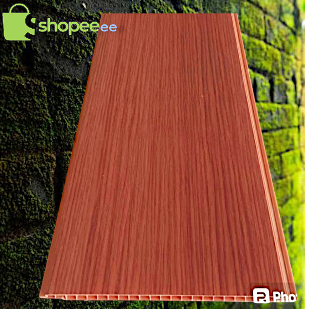 Plafon pvc ruang tamu Pvc Golden Wood