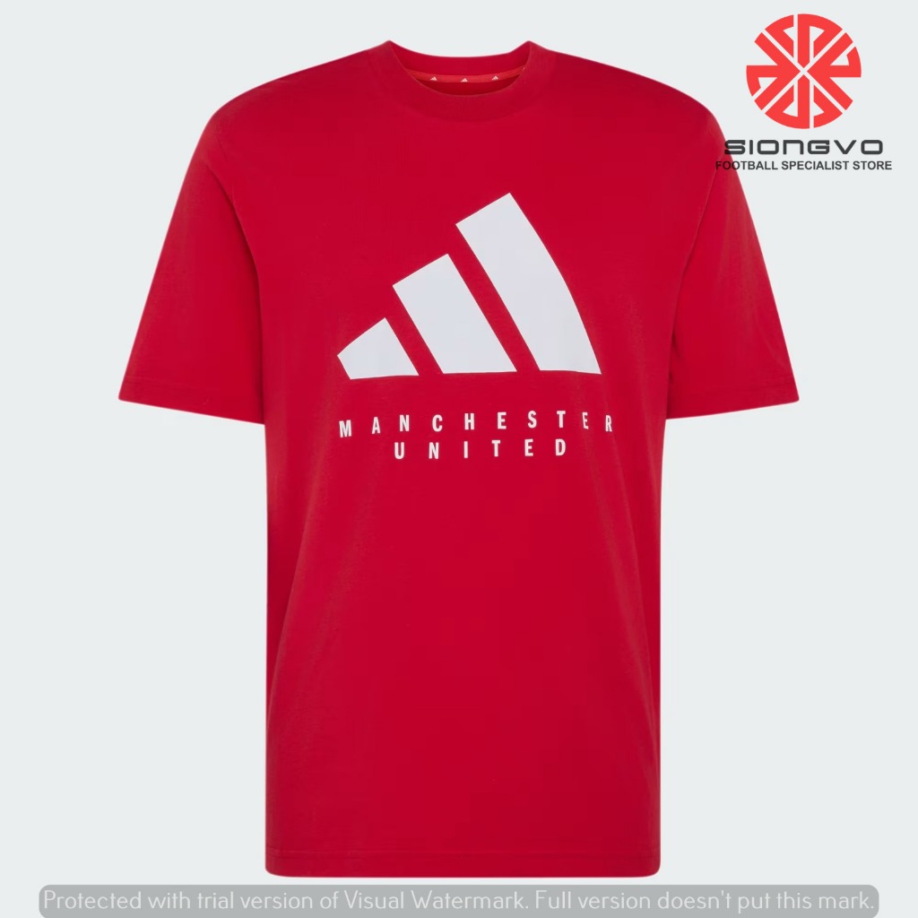 JERSEY KAOS T-SHIRT BOLA - ADIDAS MANCHESTER UNITED MUFC DNA GRAPHIC TEE KH4798