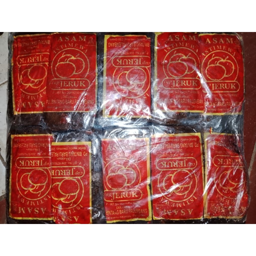 Asam Jawa Kuning 250gr Cap Jeruk