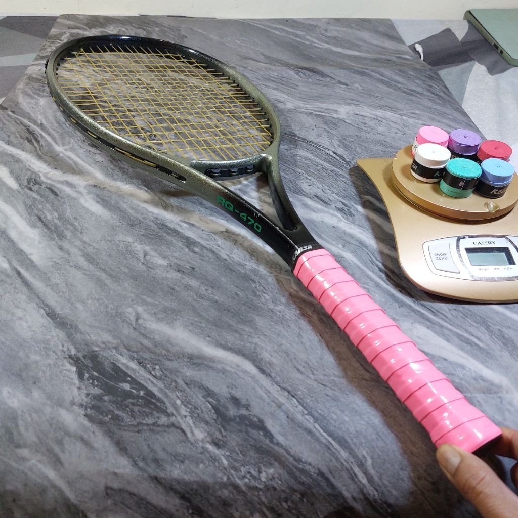 RAKET TENIS ORIGINAL B BORIS BECKER RQ-370 BEKAS 3334G SIAP PAKAI