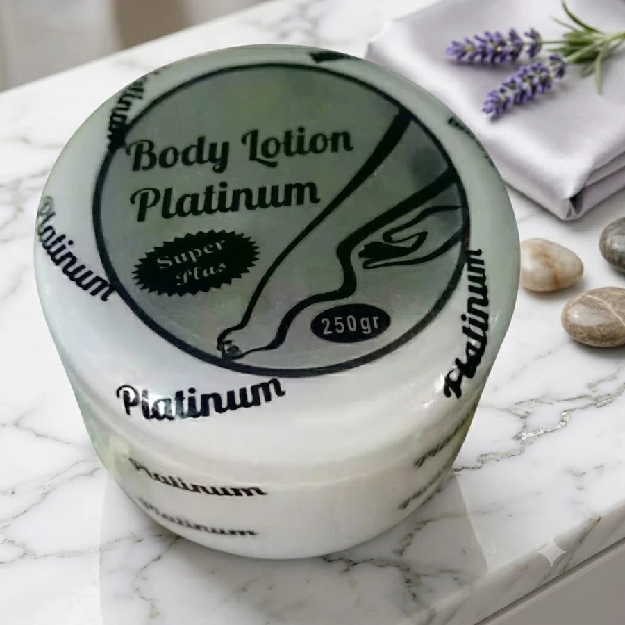 HB PLATINUM SUPER PLUS 100GR/LOTION PLATINUM PEMUTIH BADAN ORIGINAL