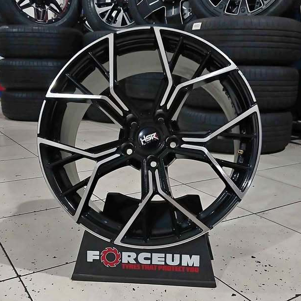 VELG BEKAS SECOND RACING HSR LOPOK R19 LUBANG 5 UNTUK BMW