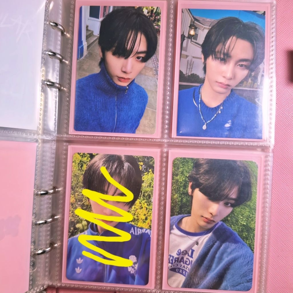 pc photocard taesan boynextdoor bnd how onedooful day the action album