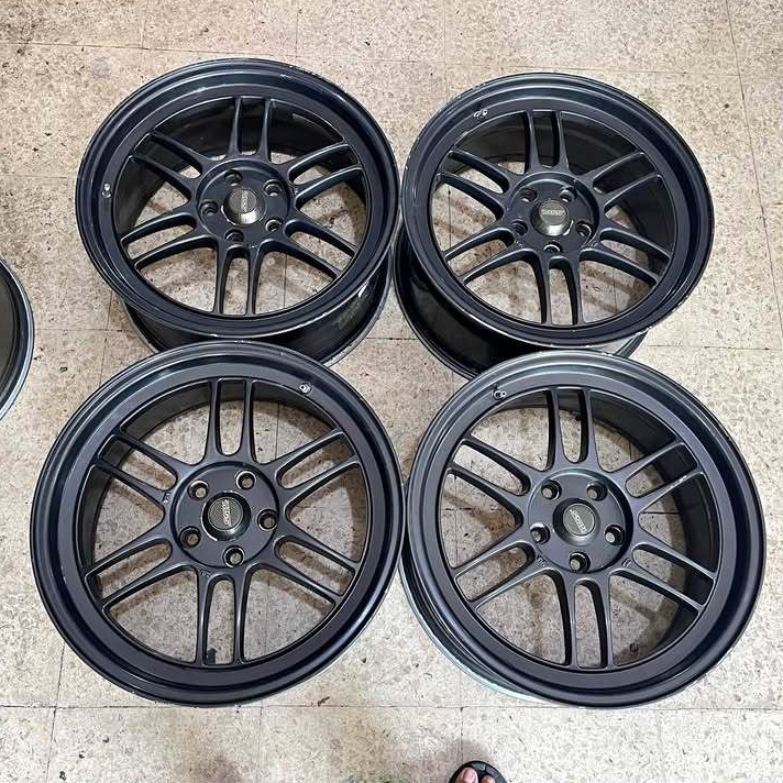 VELG MOBIL BEKAS RACING SECOND RPF01 R18 LEBAR 8 LUBANG 5X114,3