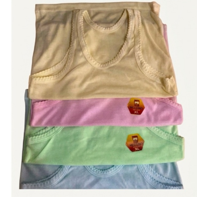 5 Pcs Singlet Anak Meccino - Nyaman, Awet, dan Desain Polos