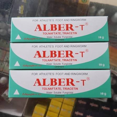ALBER-T 1 TUBE ALBERT ALBER ASLI IMPORT OBAT AYAM SAKIT KOREP JAMUR KURAP WAJAH AYAM BERCAK PUTIH