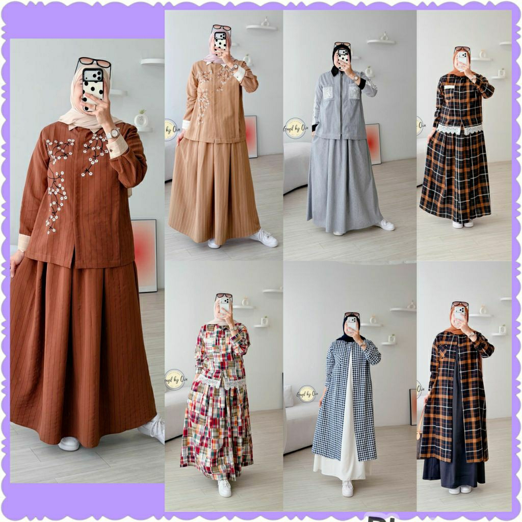 ZEINA SET ROK GAGIL/ARUMY SET GAGIL/ZINKA SET GAGIL/ZYVANA SET ROK GAGIL/VANYA SET ROK GAGIL/FAZIYA 