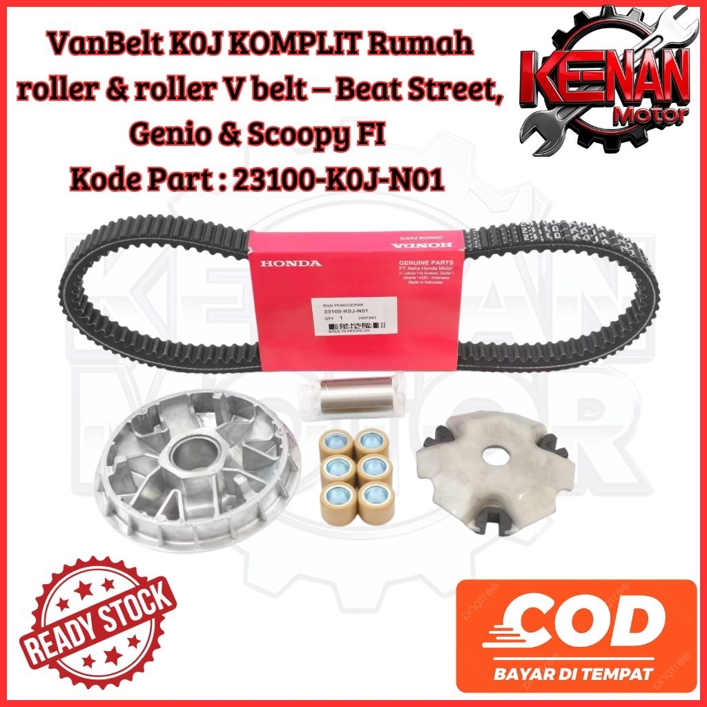 VANBELT BEAT DELUXE 2020 / VANBELT GENIO KOJ