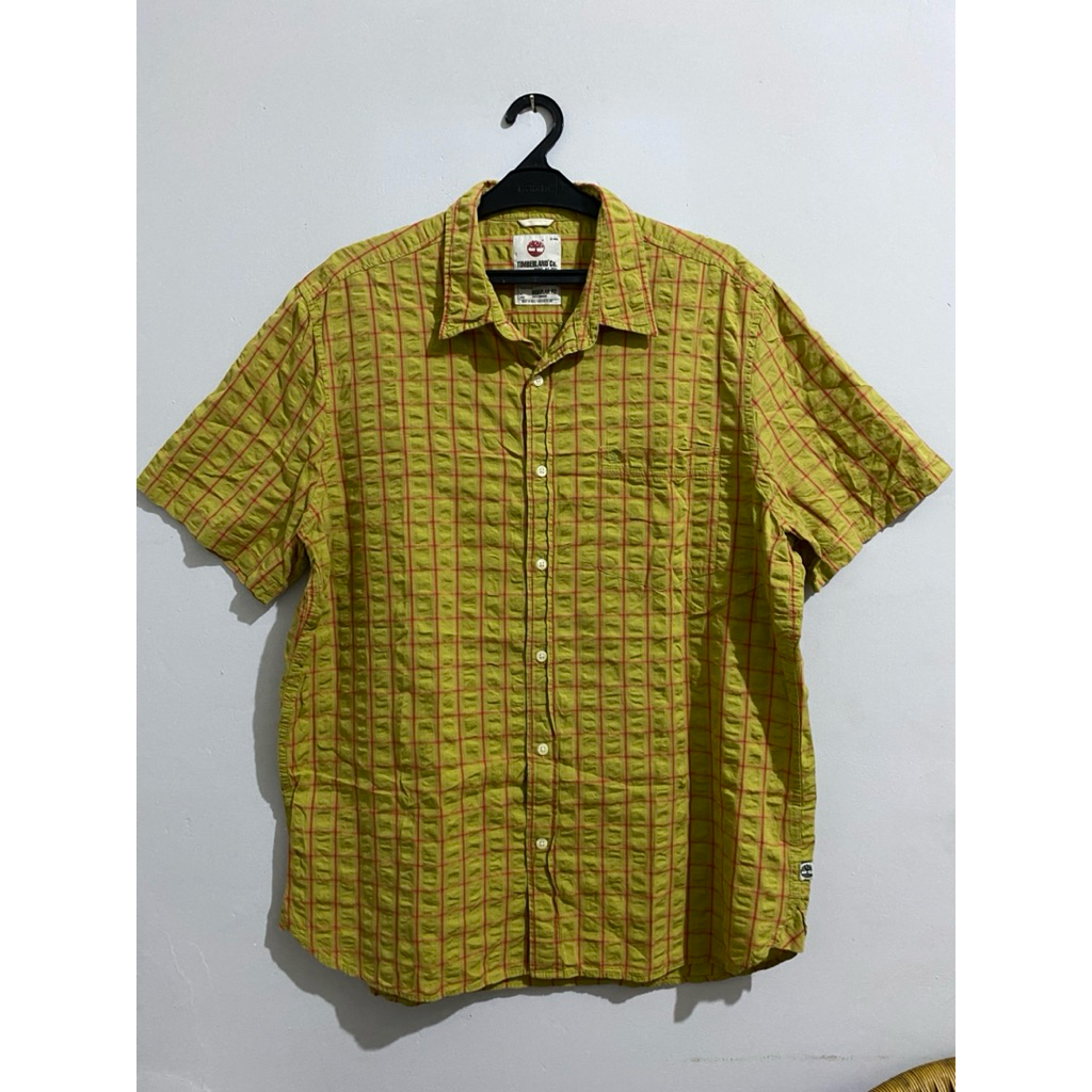 Kemeja Timberland Plaid Shirt Original