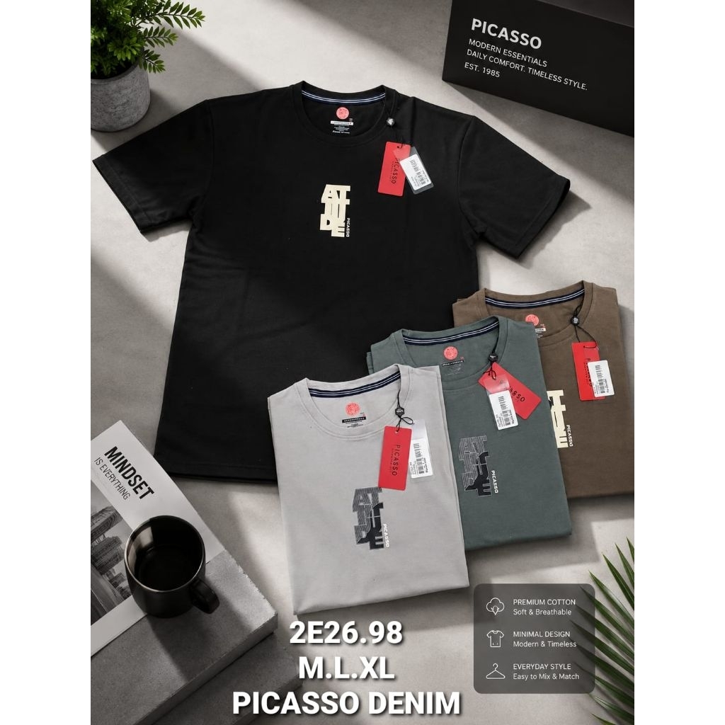 Baju oblong PICASSO PREMIUM tebal pendek