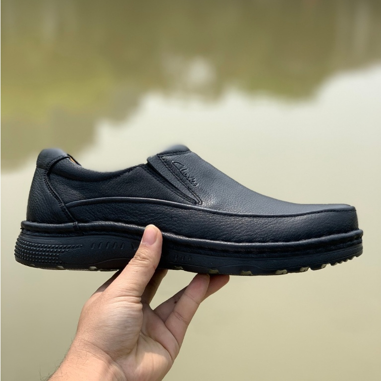 Original CLARKS FOOTWEAR Genuine Leather Men Outdoor Casual Boot Shoes 624949