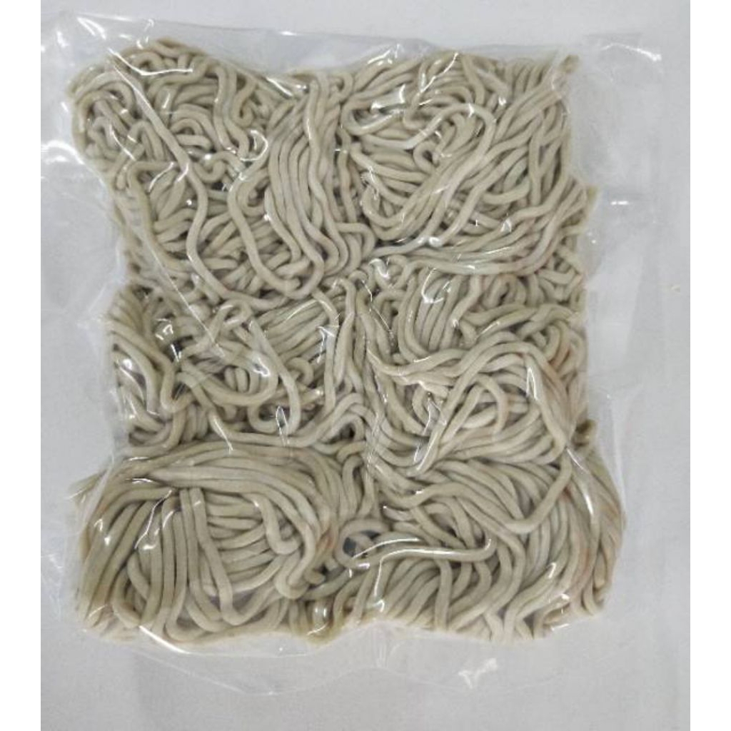MIE BASAH VAKUM MIE BASAH MIE AYAM PANGSIT 1/2 KG MIE 1KG