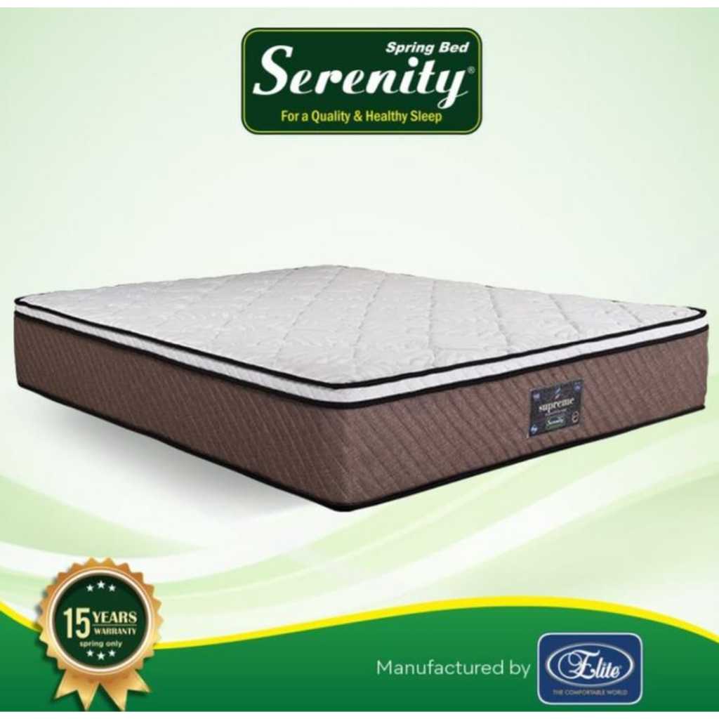 Kasur Springbed ELITE SERENITY SUPREME 180x200 Kasur Plustop Tebal 31 cm Kasur Murah Bandung