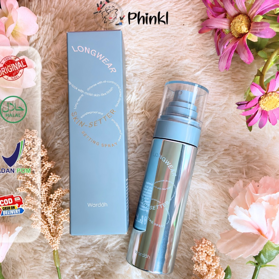 [PHINKL] WARDAH Longwear Setting Spray 24H Hydrating 80ml - Setting Spray