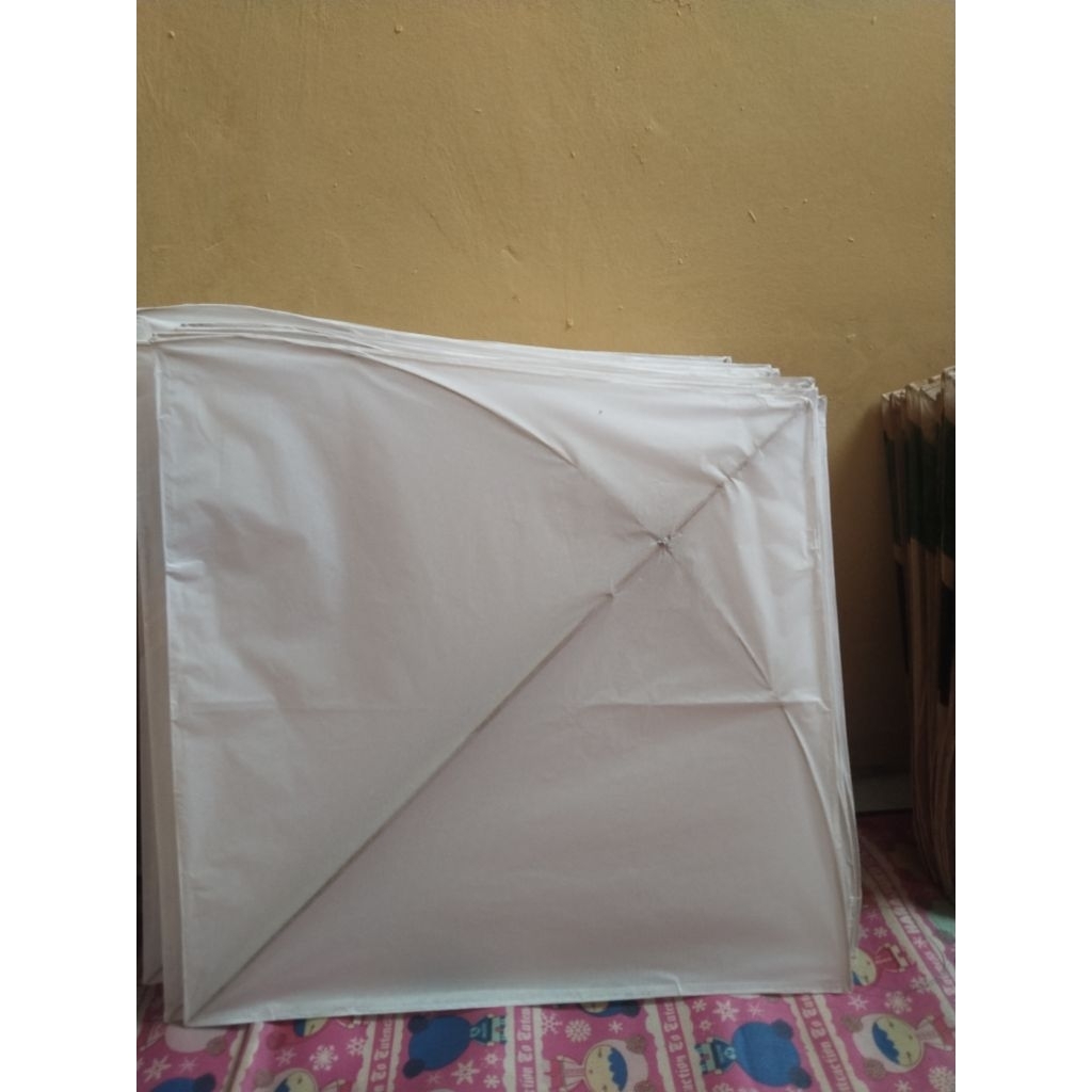 Layangan seot asli polos uk 54