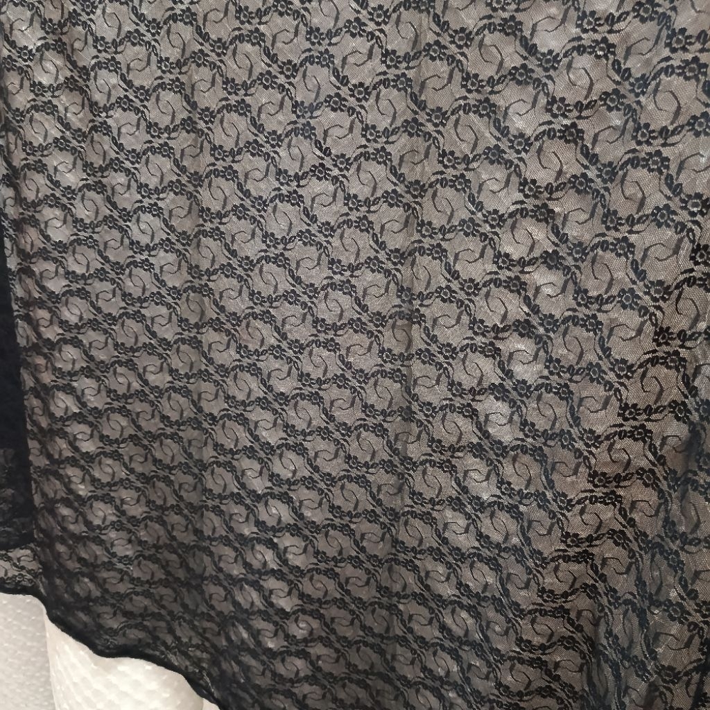 bahan brokat tile premium_harga 0,5 mtr_kain brokat tile motif_bahan brokat tile motif bunga_kain br