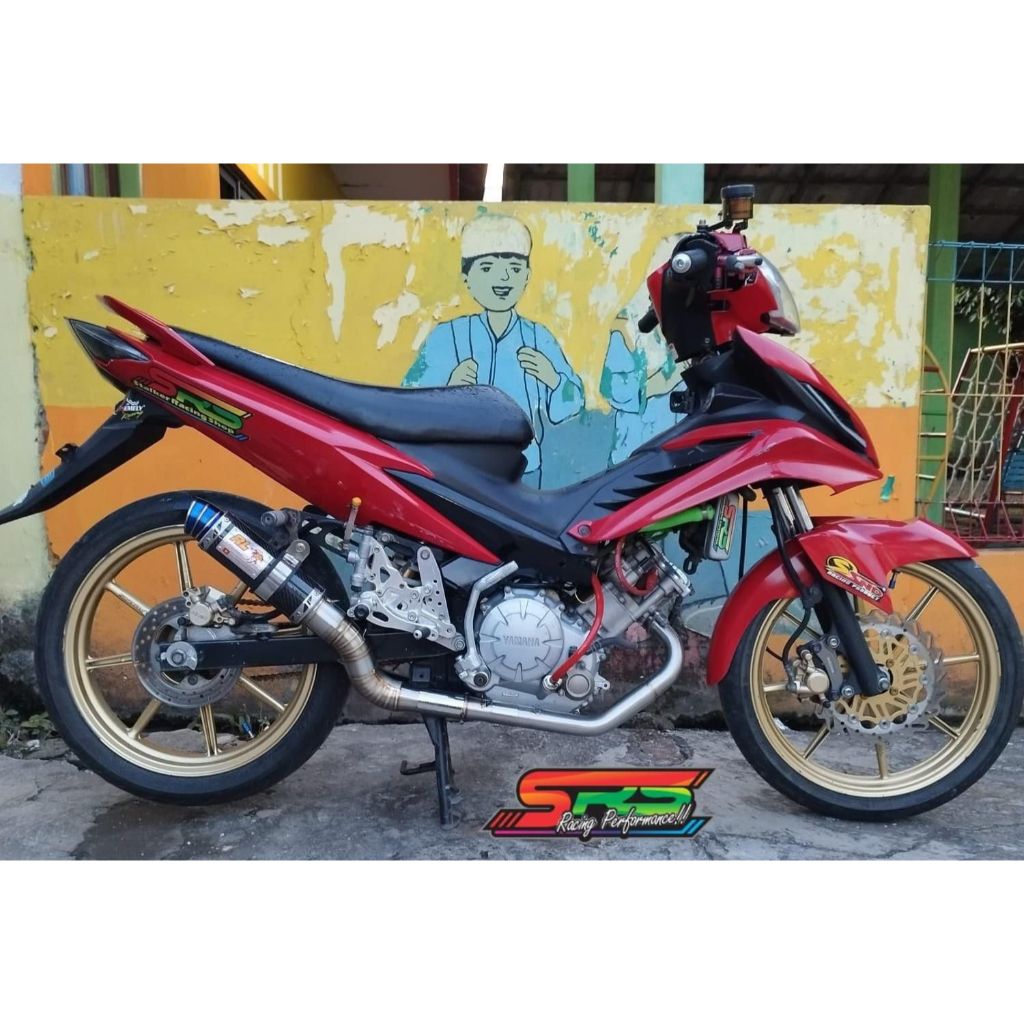 KNALPOT RED LEO MX KING ORIGINAL