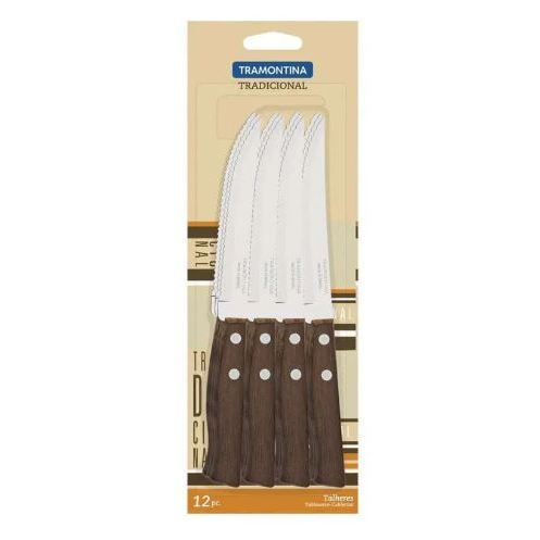Pisau Tramontina Tradicional Knife 5" Inch 12 pcs