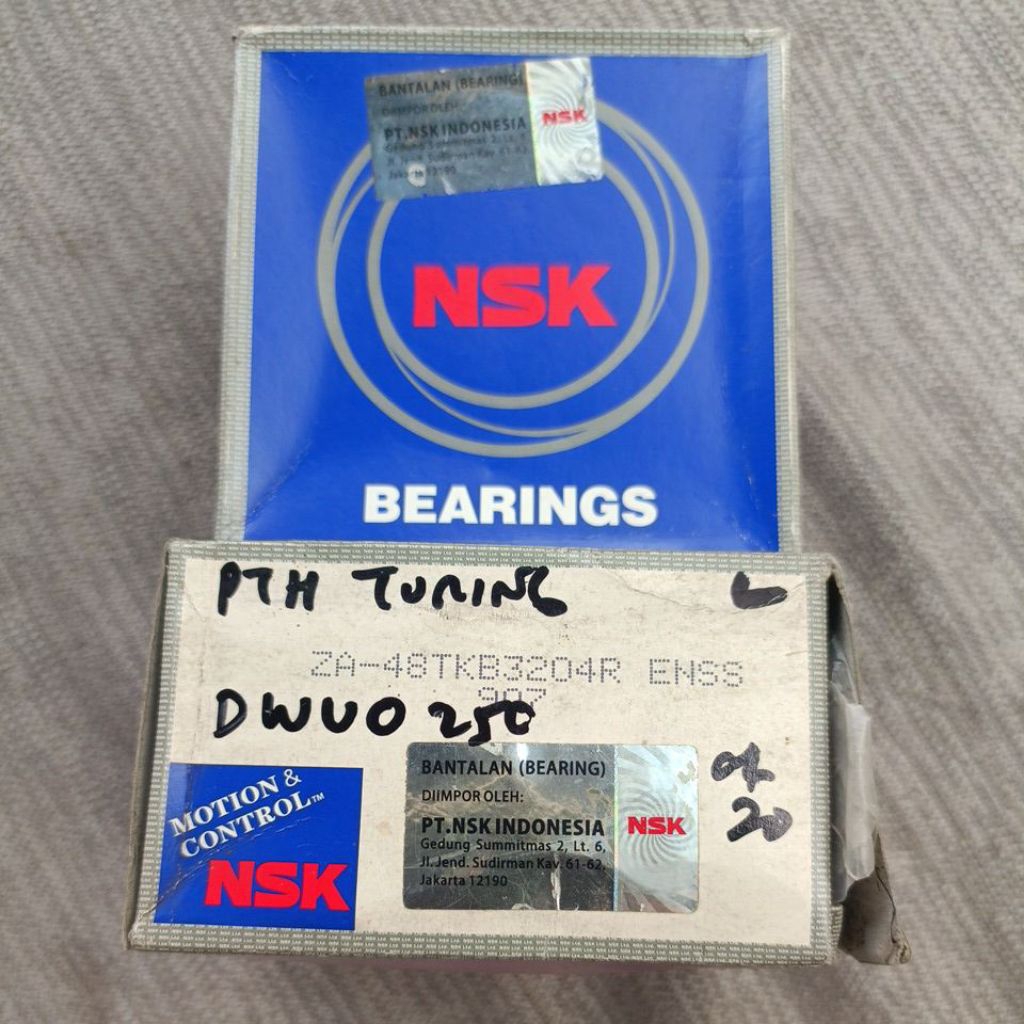 Bearing Kopling Drek Dek Laher Isuzu Panther Turing Kapsul NSK Japan ZA 48TKB3204R