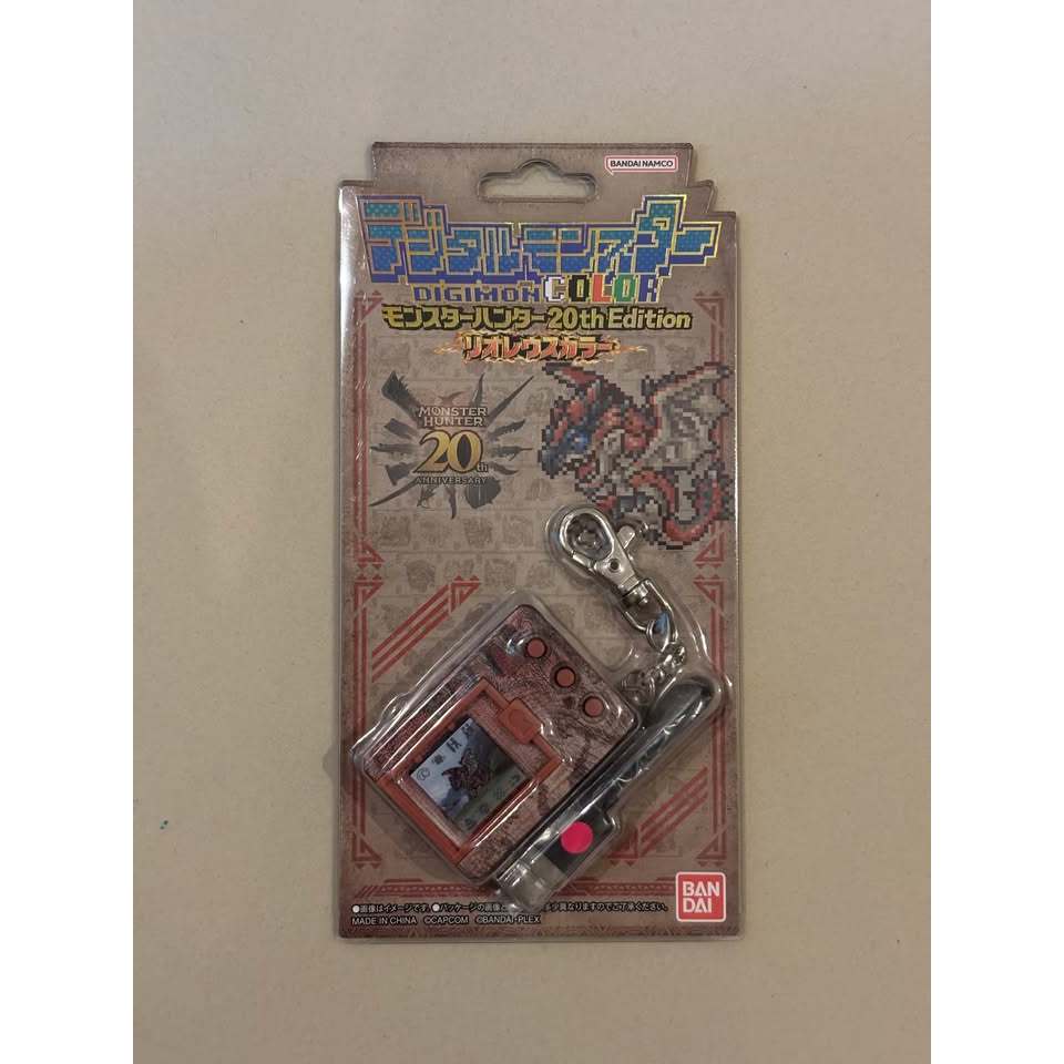Digimon Color Digivice Monster Hunter 20th Anniversary Edition Rathalos Virtual pet vpet