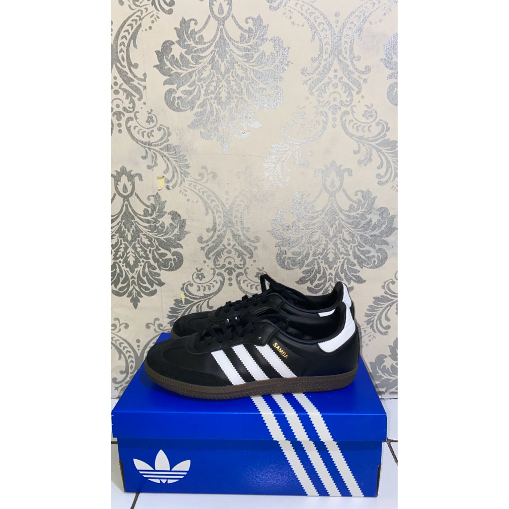 Adidas Samba OG Black Gum Second Original