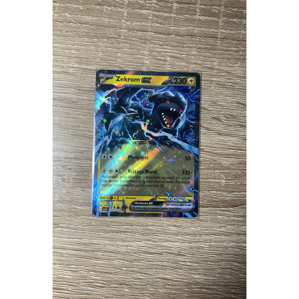 Kartu TCG Pokemon Zekrom EX