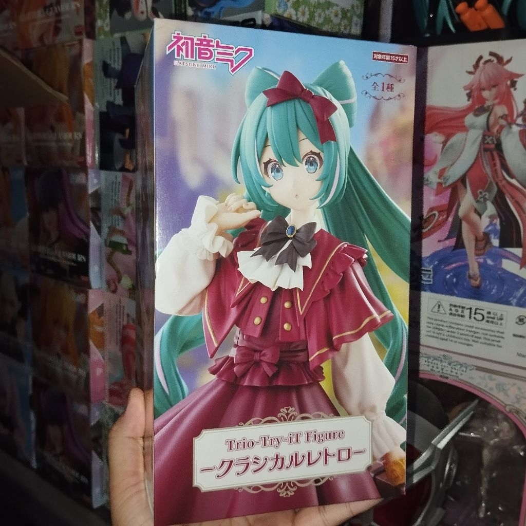 Trio-Try-iT Figure Hatsune Miku - Classical Retro Ver. Illustration by Mamyoda Vocaloid (19cm)By FuR