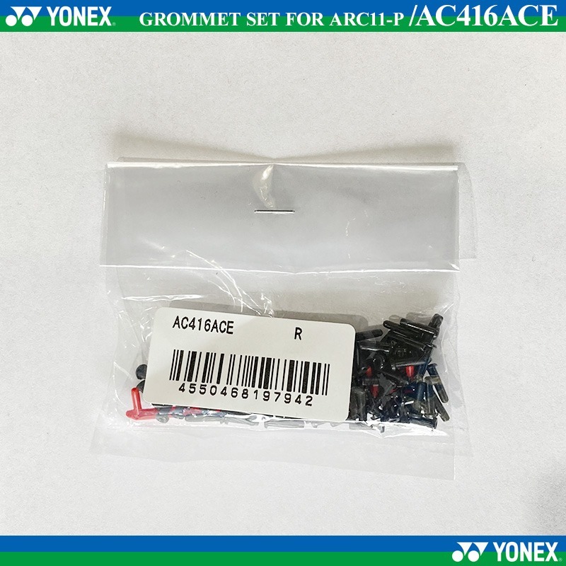 Yonex AC416ACE Grommet Set buat Arcsaber 11 Pro. JP code 100% import dari Jepang.