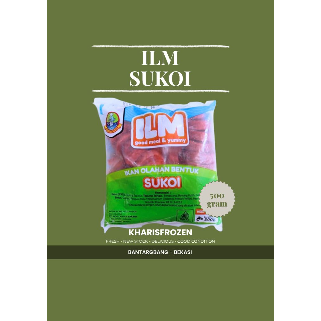 ILM Tempura Sukoi 500gram - kelezatan Tradisional, Kualitas Terbaik