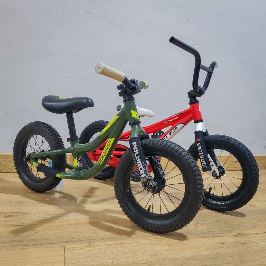Polygon & Specialized - Sepeda anak 12 push bike balance