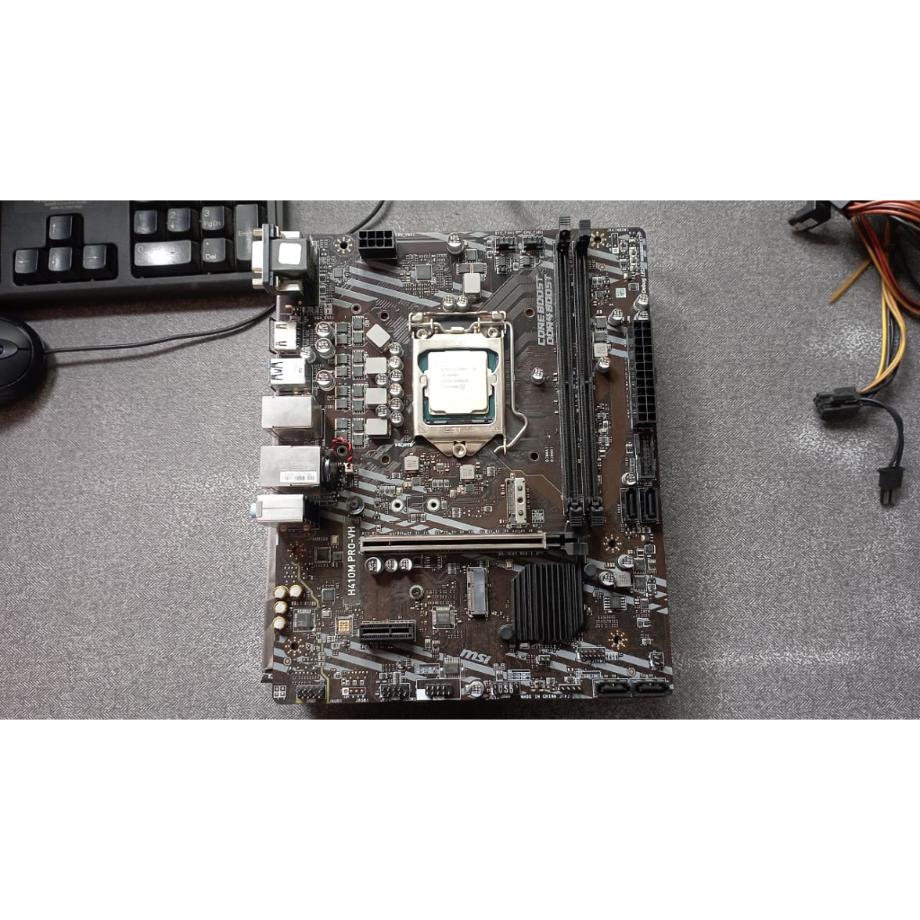 PAKET MOTHERBOARD MSI H410M PRO-VH + PROCESSOR i3-10100F
