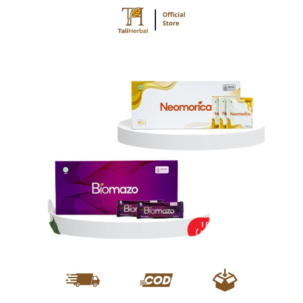 PAKET HERBAL BIOMAZO & NEOMORICA 100% HERBAL