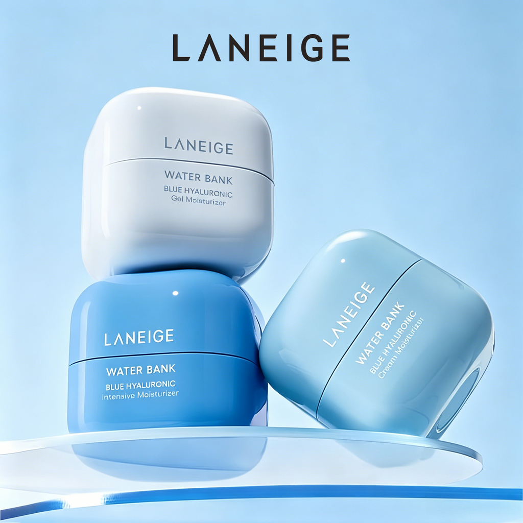 LANEIGE Water Bank Blue Hyaluronic Moisturizer 50ml / Cream Moisturizer / Gel Moisturizer /  Intensi