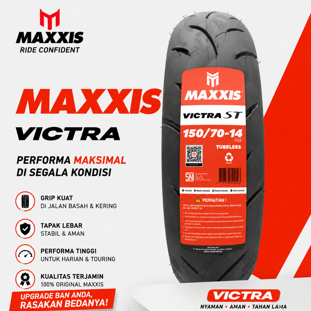 BAN MAXXIS VICTRA 150/70/14 XMAX,AEROX DLL