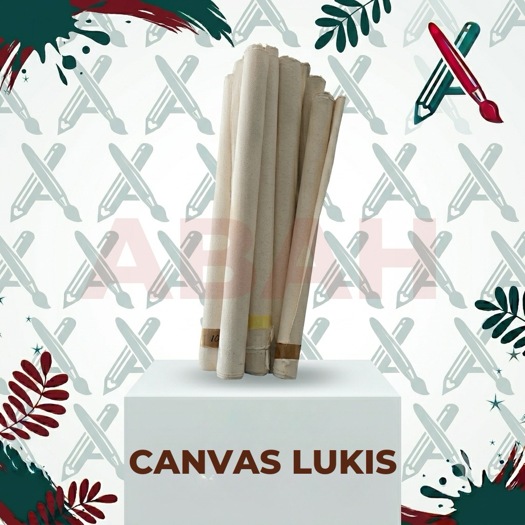 kanvas TC Roll siap lukis 150x100cm