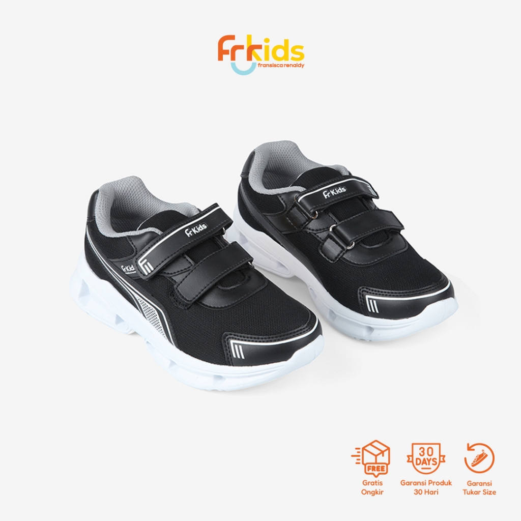 FRKIDS Sepatu Sekola BTS Sneakers Anak Unisex Size 27-37 Shoes Olahraga Anak Owen Owen