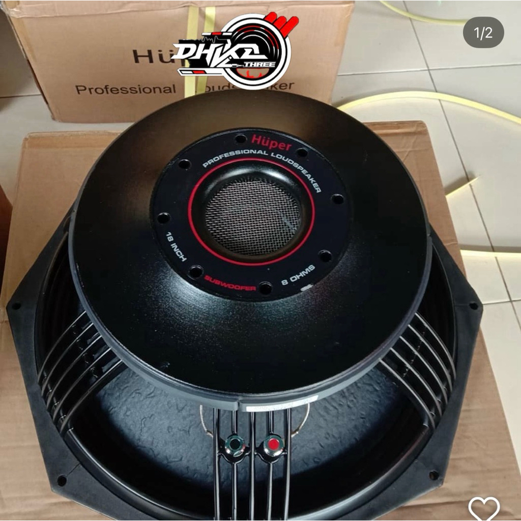 SPEAKER HUPER 18” S18L1001A Subwoofer Original / Speaker Huper 18” S18L1001A subwoofer oiriginal