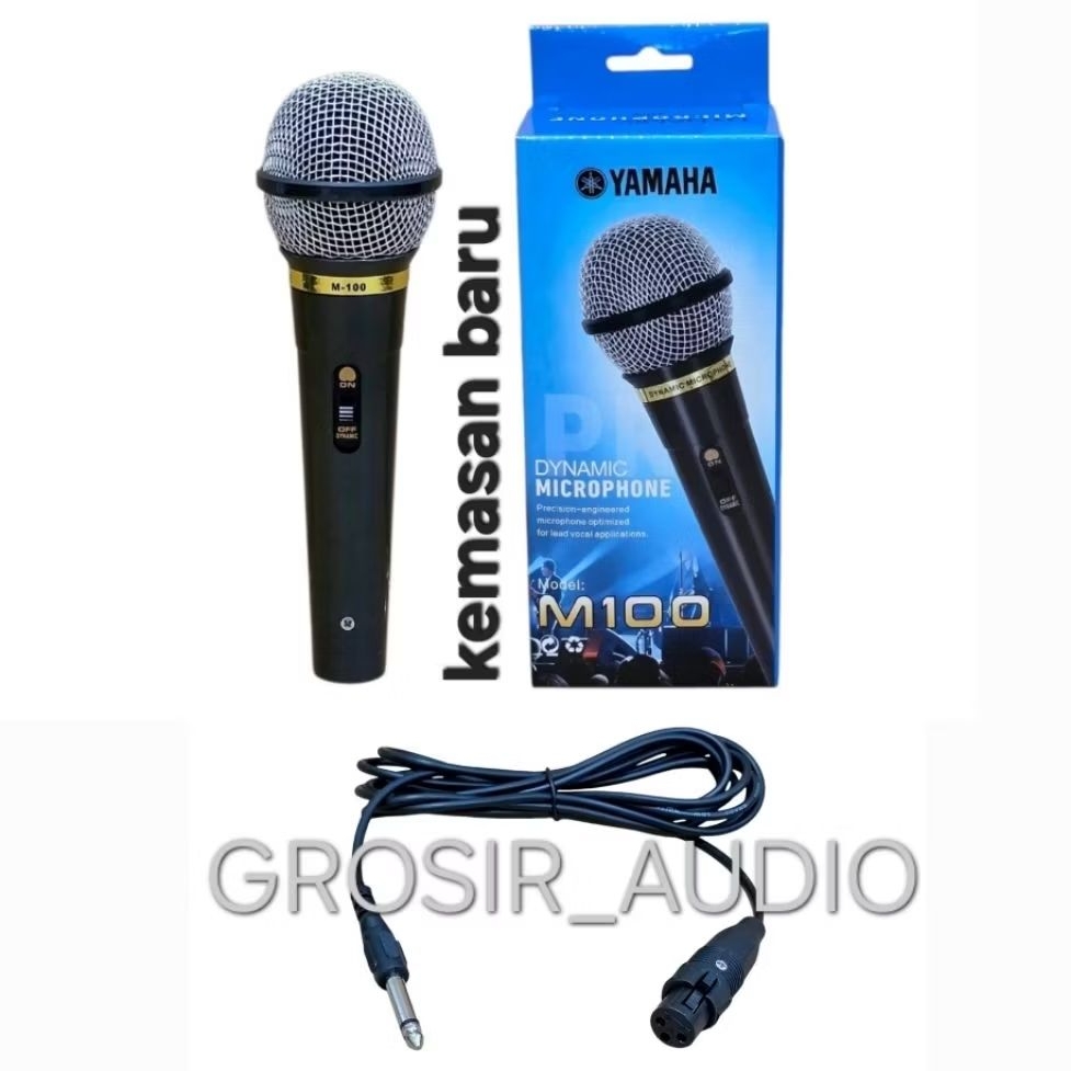 YAMAHA MIC KABEL M100 M300 YM100 MIC YAMAHA YM-100 M-100 M-300 MIC MURAH YAMAHA