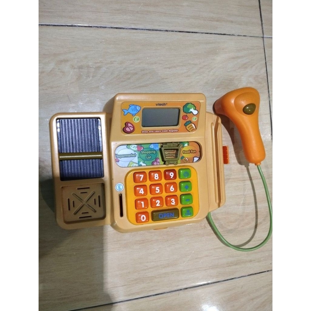 preloved Vtech Shop and Learn Cash Register Vintage cashier kasir BUKAN Leapfrog ELC Fisher Price Pl