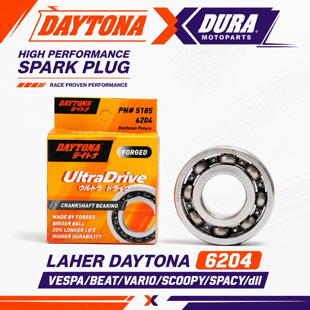 LAHER DAYTONA 6204 VESPA/BEAT/VARIO/SCOOPY/dll ORIGINAL DAYTONA