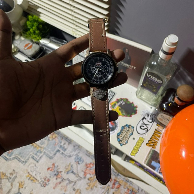 Watch Leather Harley Davidson