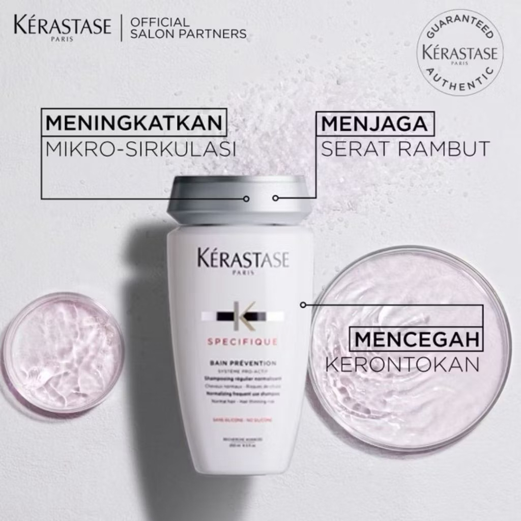 Kerastase Treatment Rambut Rontok Shampoo - Bain Prevention 250ml