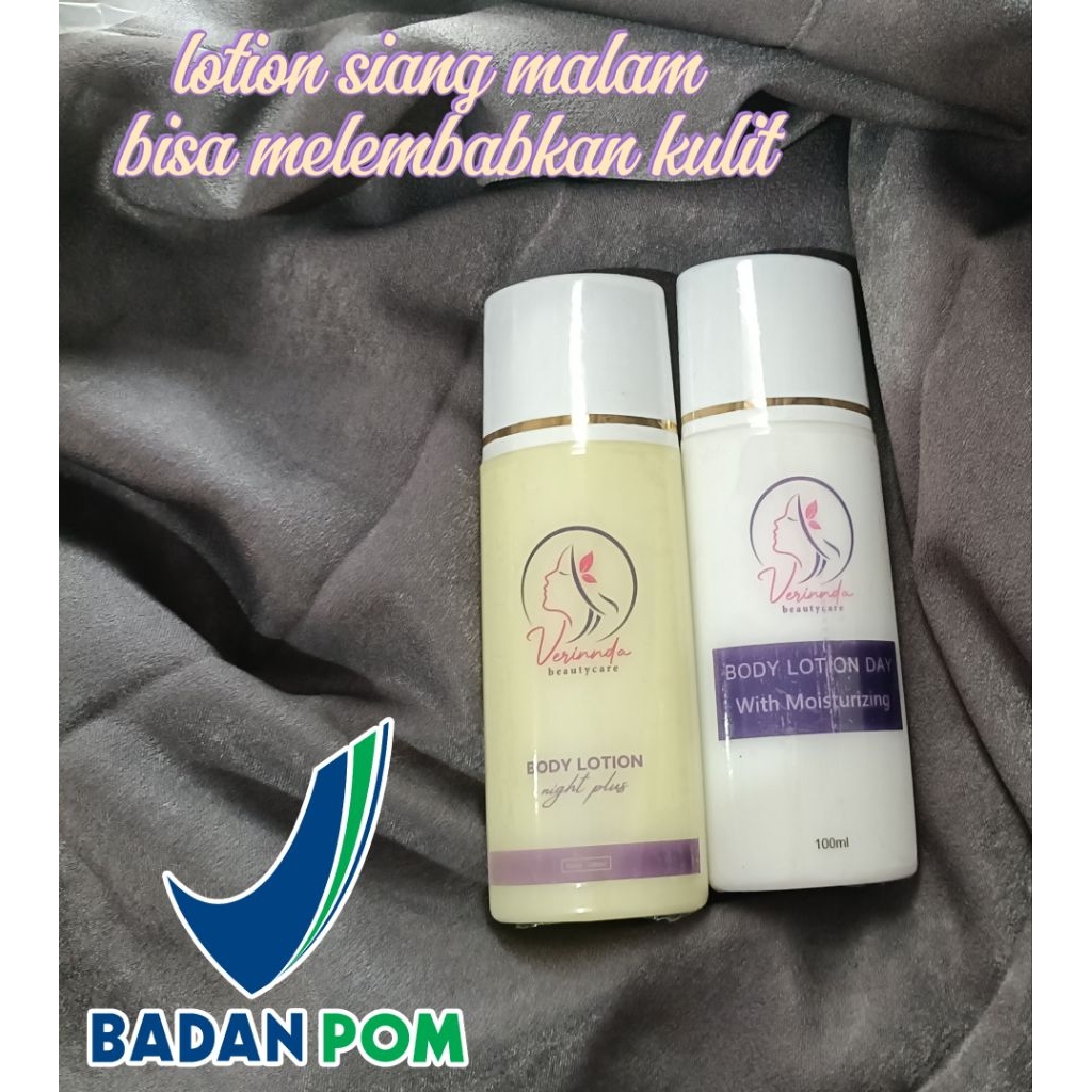 Body Lotion Siang Malam Plus BPOM/forte anti iritasi