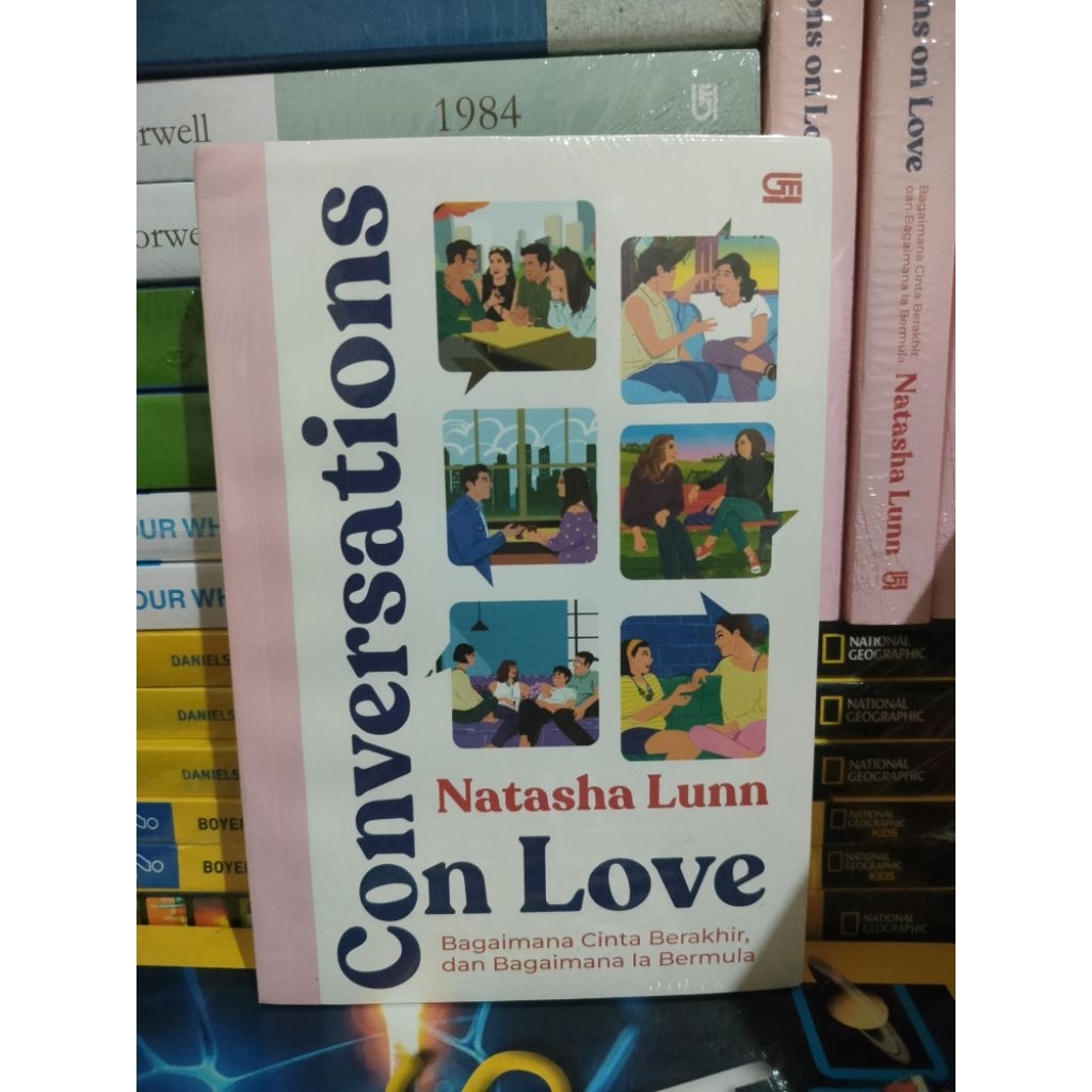 Buku self improvement The Conversation on Love karya Natasha Lunn